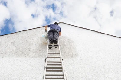 Peinture extérieure au Fugeret — façades et ravalement